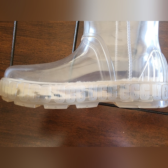 NIB UGG Drizlita Clear Rain Boots - Picture 6 of 9